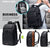 KINGSLONG 15.6" Laptop Backpack with USB Charging Port, Black (KLB190918)