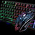 Ninja Dragons Z4 104 Keys LED Flame Gaming Keyboard with 2000 DPI
